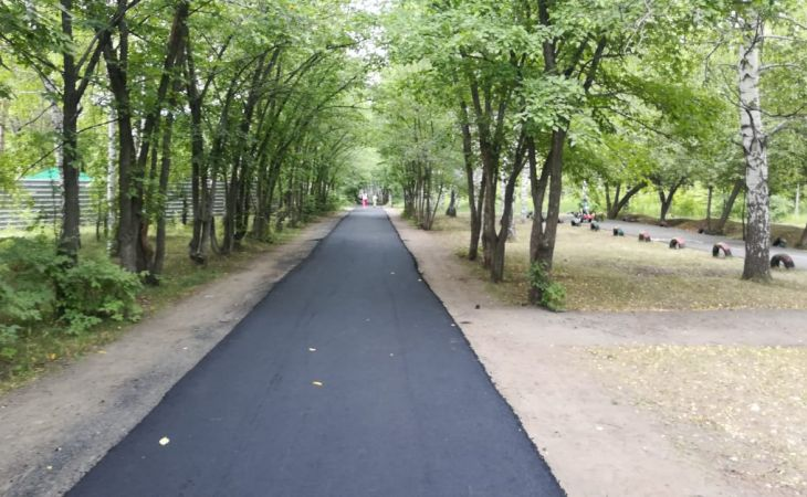 Фото:. Парк имени Ленина / пресс-служба Администрации Барнаула