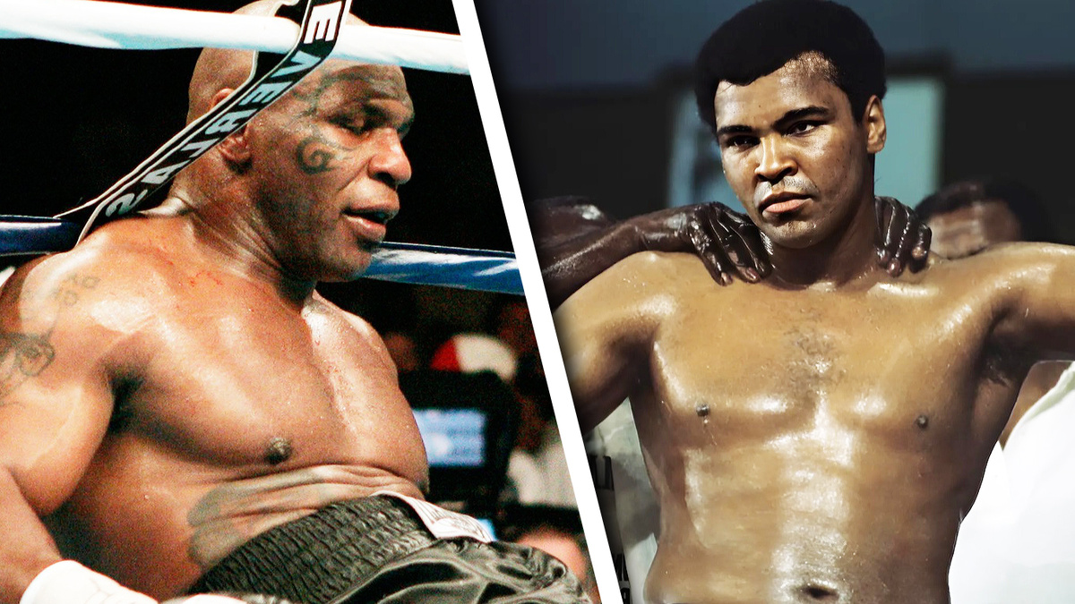 Майк Тайсон и Мухаммед Али