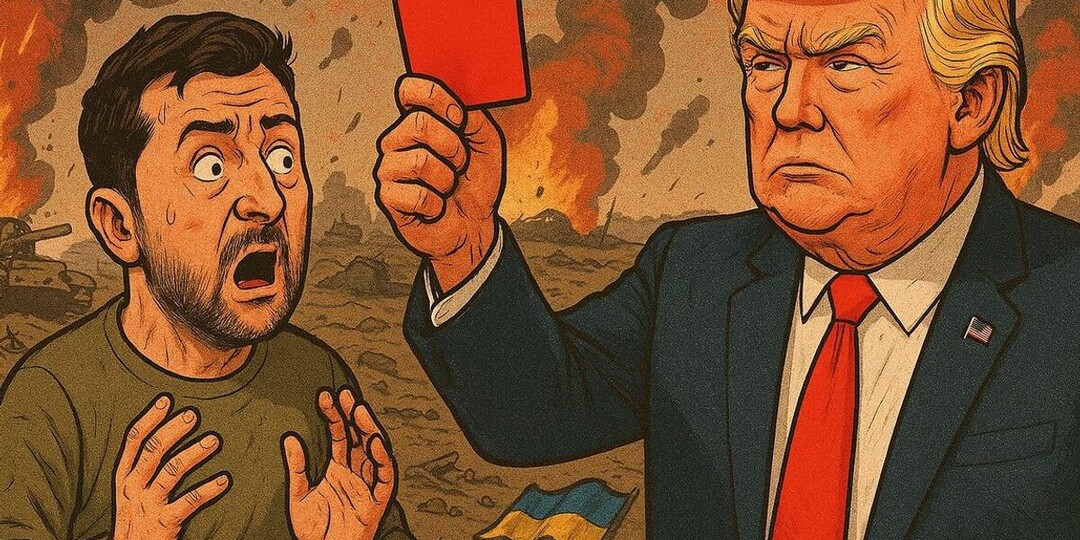 «Союзник последней надежды»: Зеленский заслужил красную карточку от Трампа