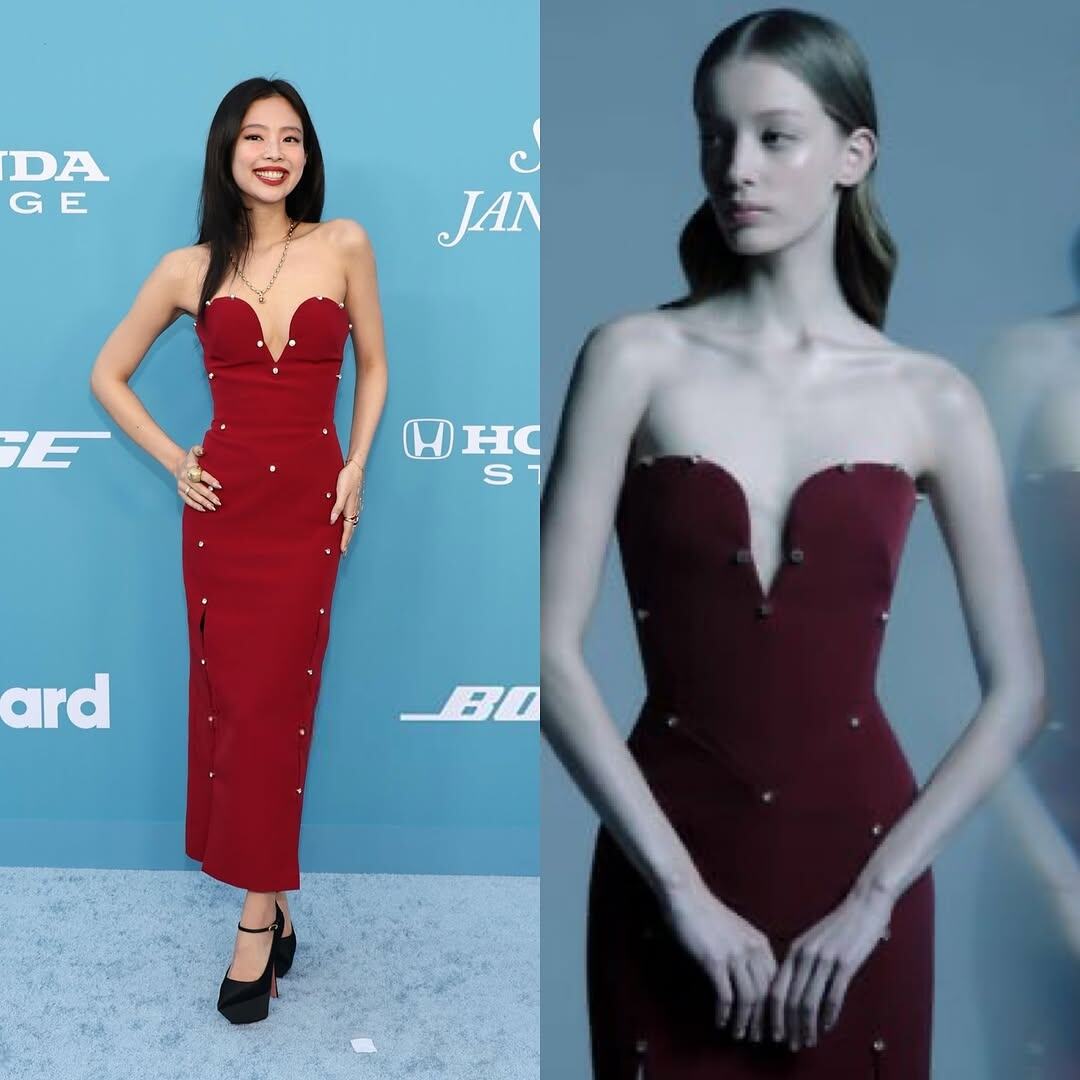 Дженни в Zuhair Murad 