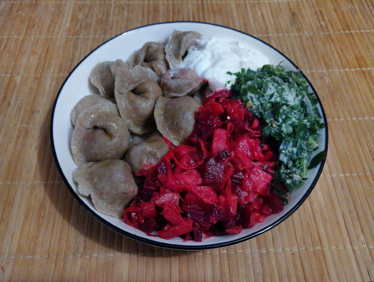 Фото моё. Мацони 4 % вместо сметаны. Ничего не имею против сметаны просто нравится такое сочетание.