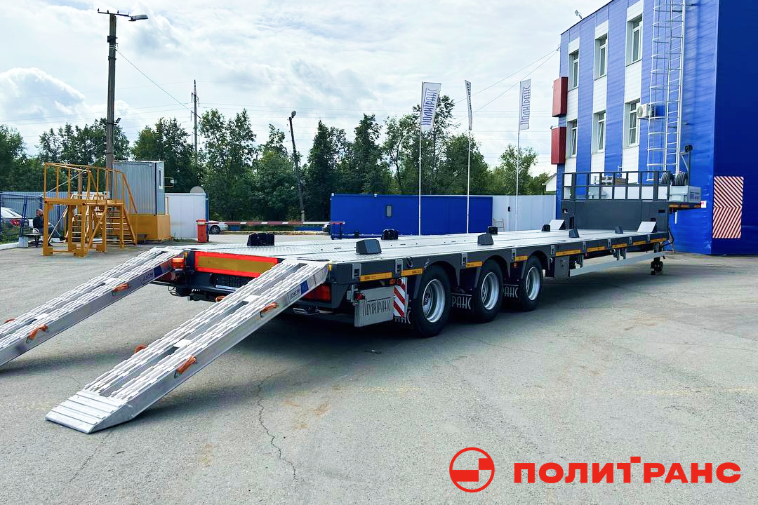 Полуприцеп на складе и готов к отгрузке
