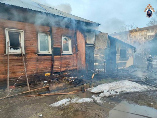    В пожаре в Котельниче погибли трое человек