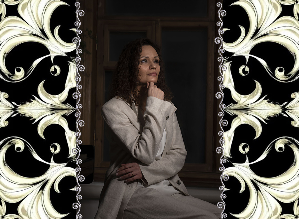 Личное фото. Коллаж: я и нейросеть Шедеврум