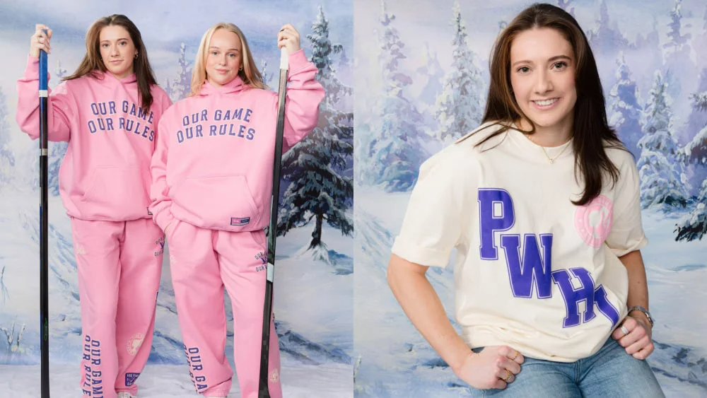 Barbie x Peace Collective x PWHL (Фото DR)
