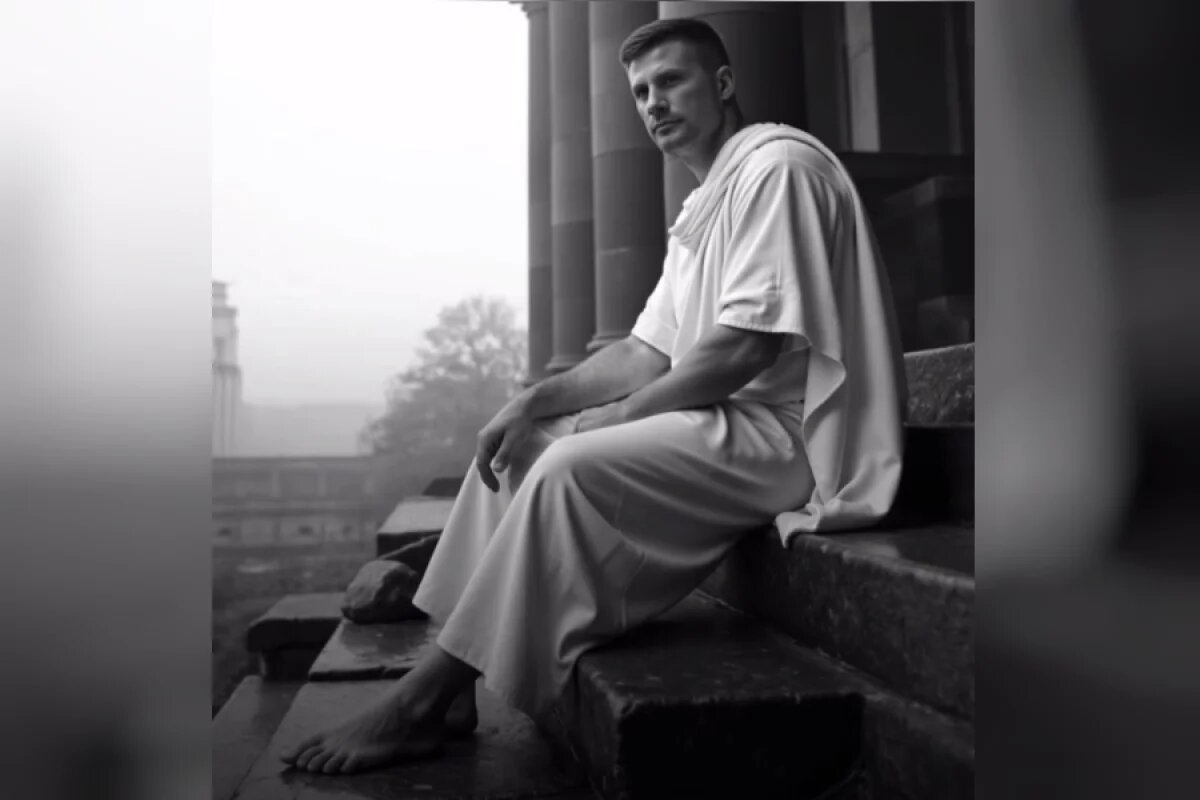    Волгоградский миллиардер удивил друзей, представ в образе босого Цезаря