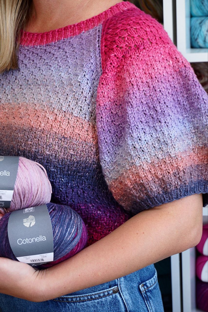 Мастер-класс по вязанию джемпера (ссылка в конце статьи)😉