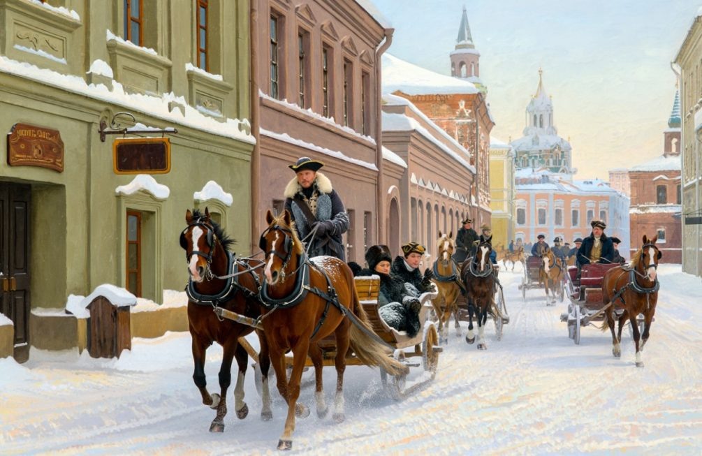    Горожане еще в XIX веке жаловались, что соль разъедала копыта лошадей