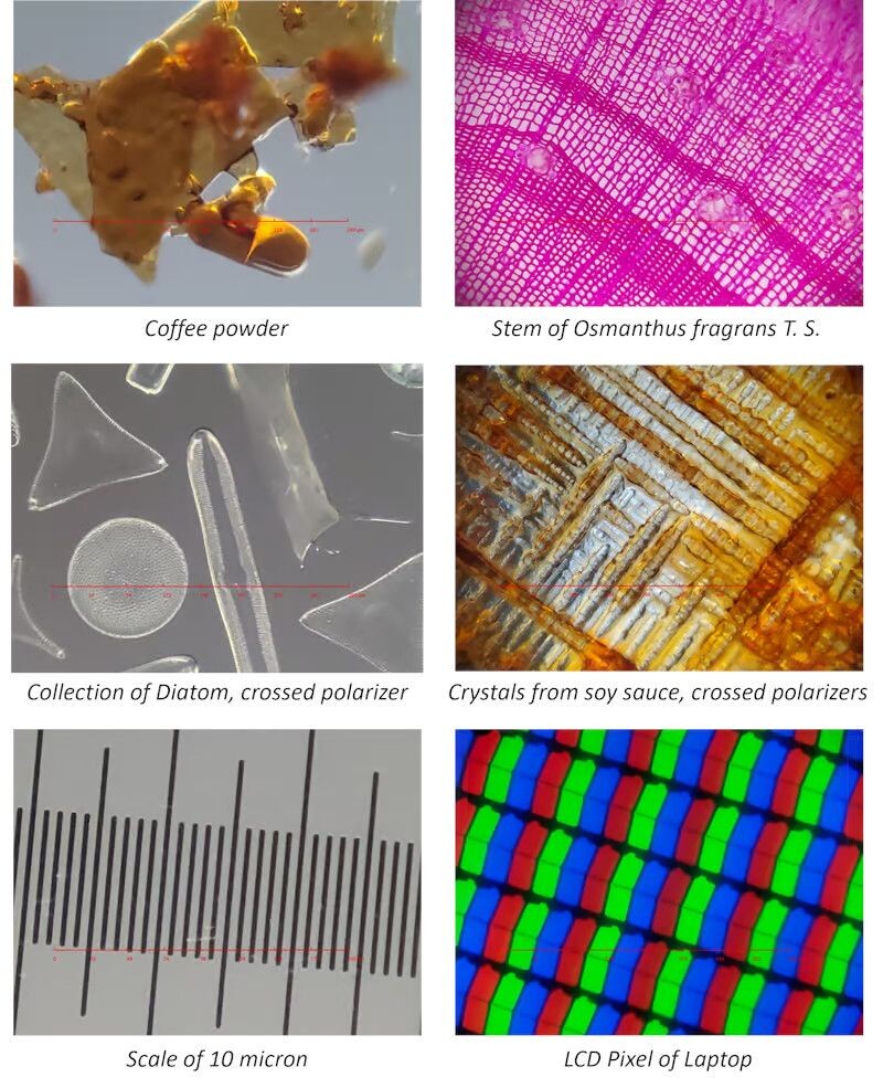 Пример рассматриваемых структур с помощью iMicro Q3p.