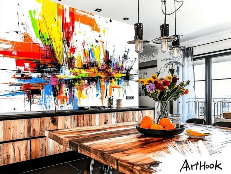    Импрессионизм на кухне: как роспись стен вдохновляет на кулинарные шедевры и создает уютное пространство Art-Hook.Ru