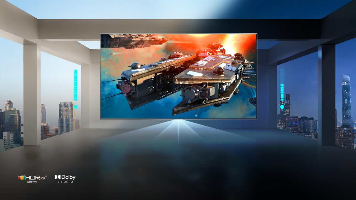 Intelligent Auto View Pro - новейшая технология обработки изображений от Toshiba с одновременным анализом поступающего сигнала и окружающего освещения.