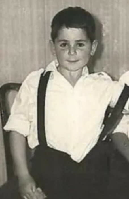 Александр Цекало в детстве