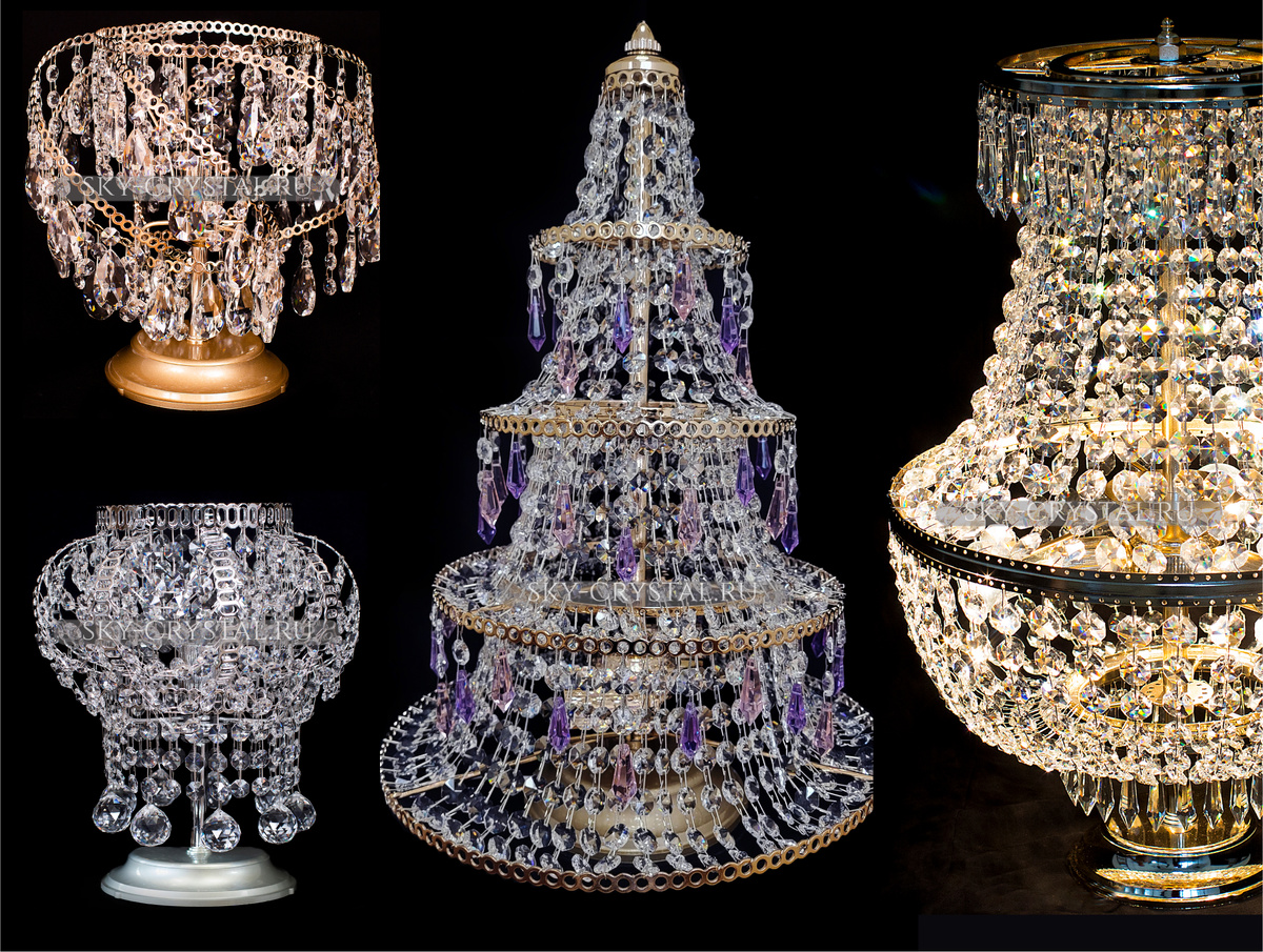 Настольные лампы интернет-магазина Хрустальное небо sky-crystal.ru