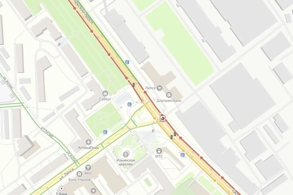    Троллейбусы маршрута №5 пока следуют по изменённому маршруту