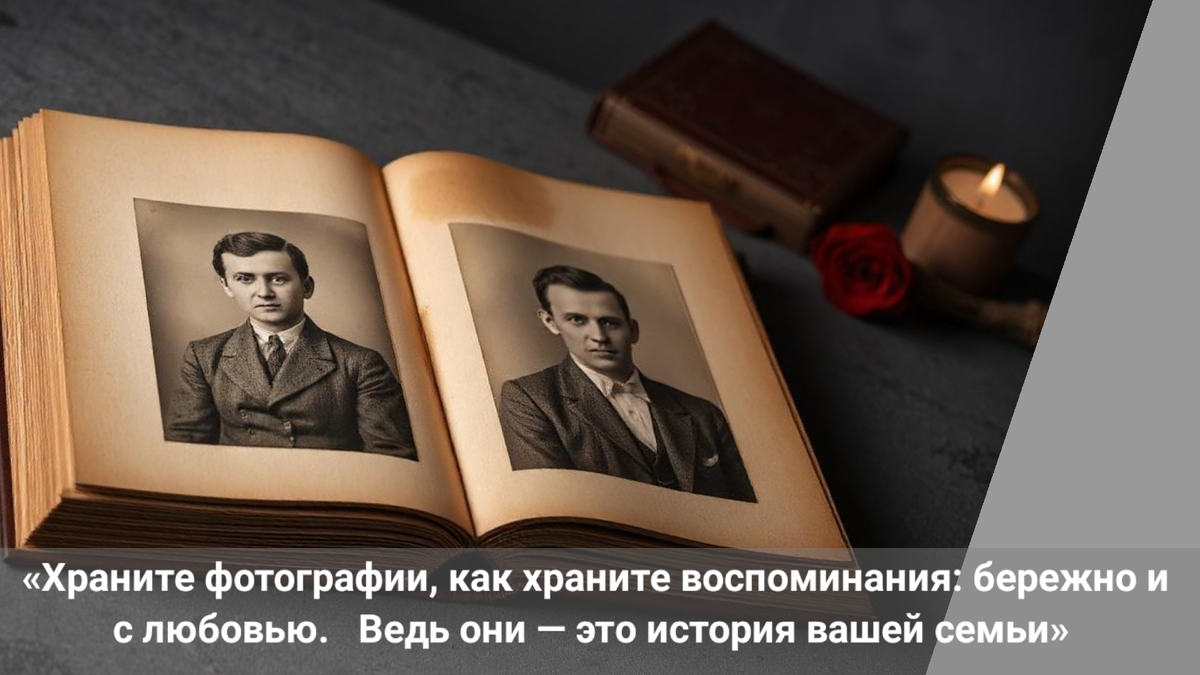 Пересмотр старых фото — это путешествие во времени