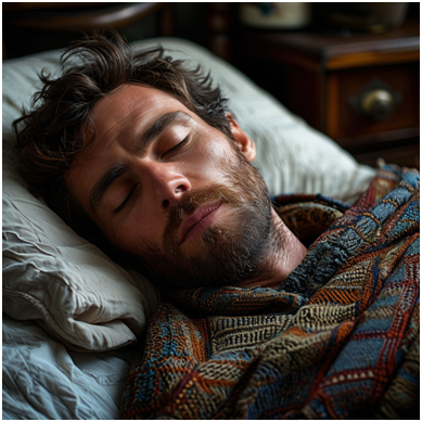 Сгенерировано ИИ- больной человек.