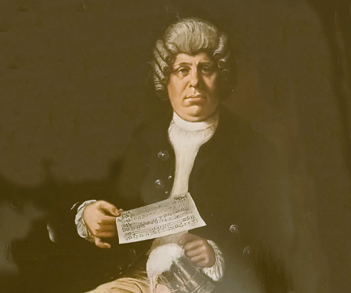 Последний сын Иоганна Себастьяна Баха. Работа неизвестного художника.