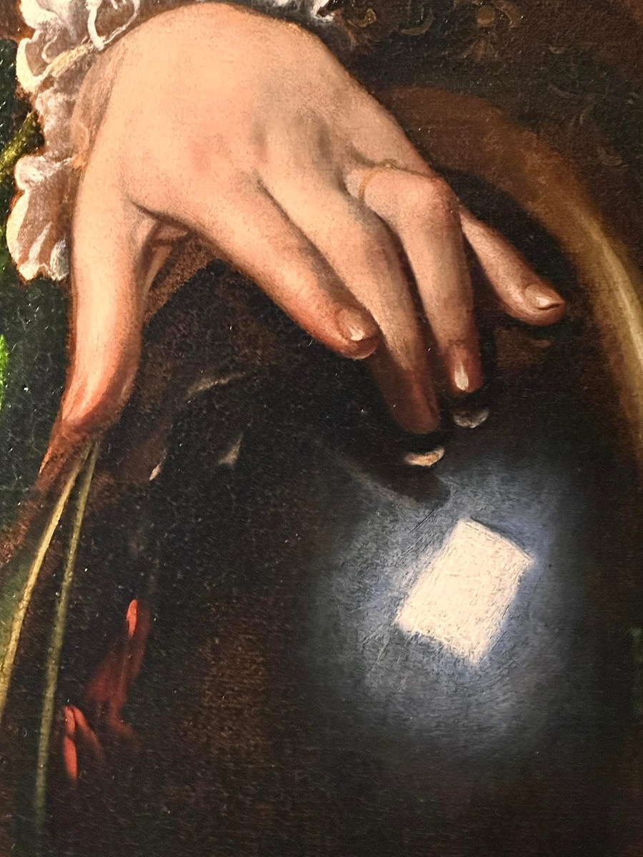 Караваджо. Деталь 