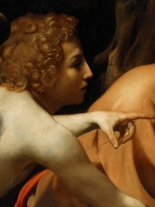 Караваджо. Фрагмент 