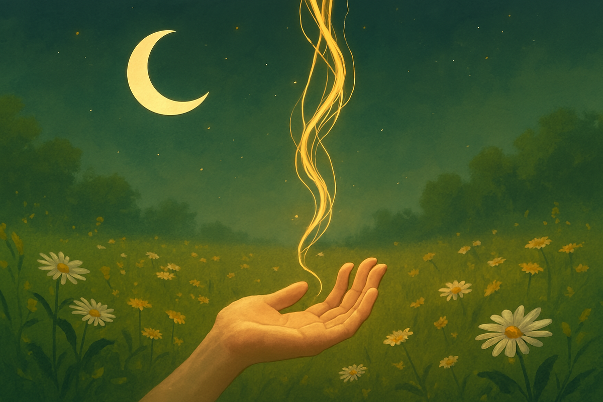 Важно не сопротивляться. Поблагодарить и отпустить.