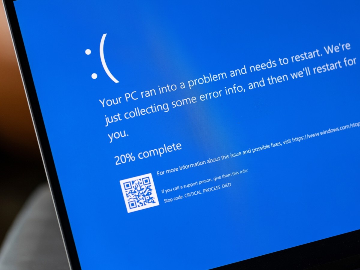    Ушла эпоха. Microsoft изменила дизайн «синего экрана смерти» в Windows