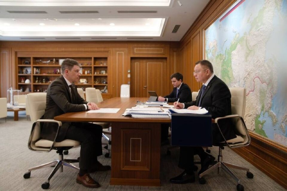    Совещание по развитию жилищного строительства и модернизации коммунальной инфраструктуры в Республике Алтай. Источник: Минстрой России