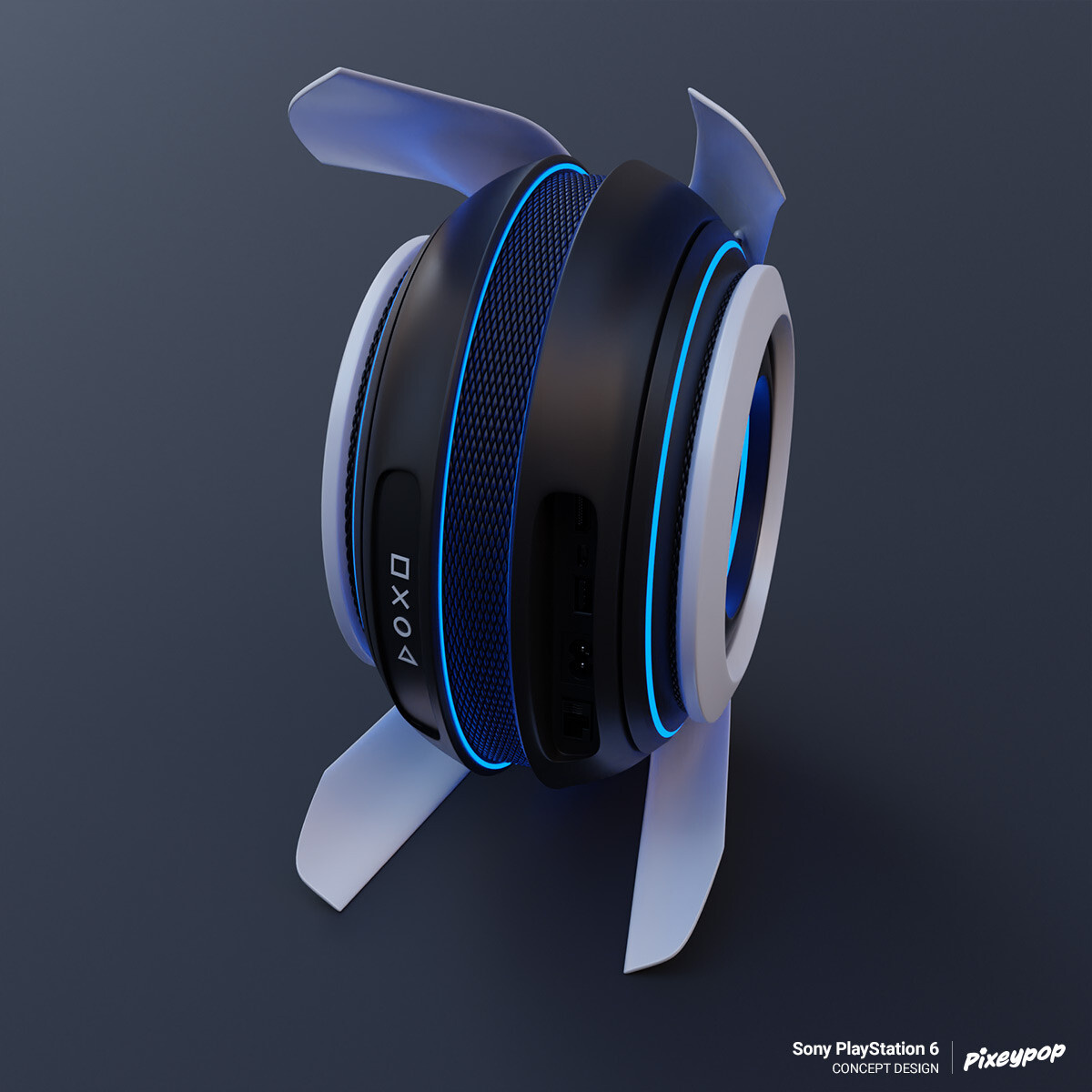    Бонус: необычный концепт-дизайн PS6 от Eric Truong
