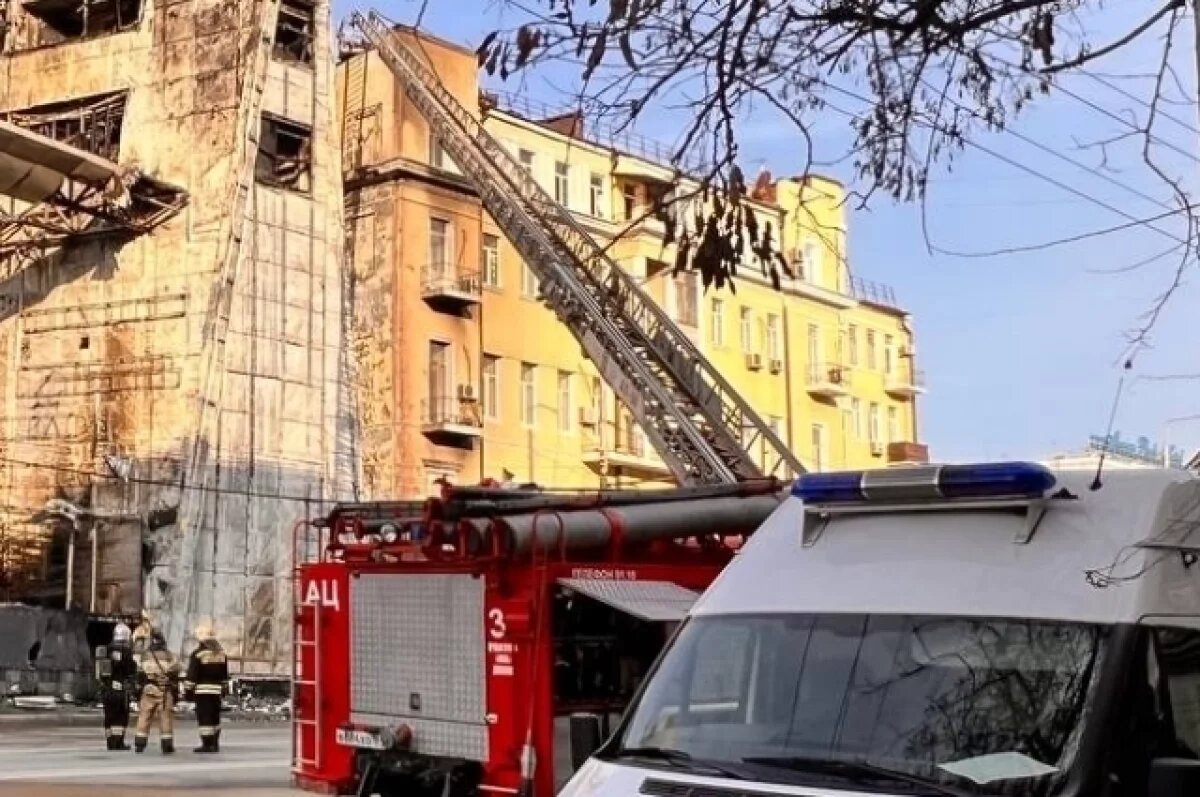    Универмаг дизайнерской одежды не пострадал при пожаре в «Галерее Астор»