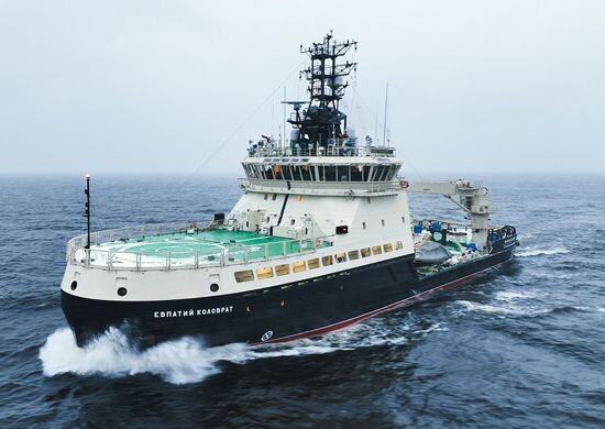    Ледокол «Евпатий Коловрат» Тихоокеанского флота ВМФ России / Источник: (cc) Mil.ru