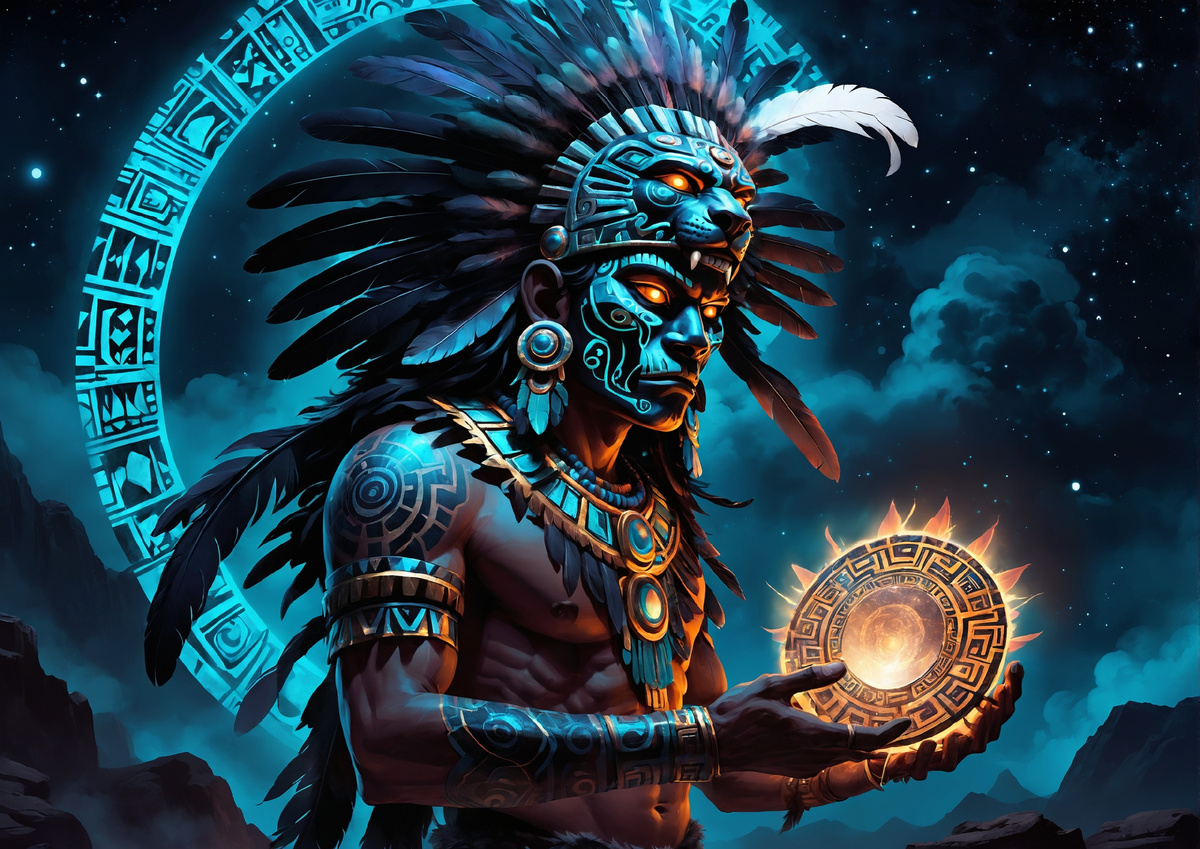 Тецкатлипока — бог ночного неба и колдовства