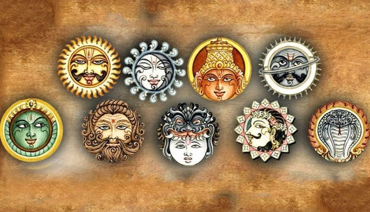 Наваграха - 9 основных Грах (энергий) влияющих на жизнь человека.