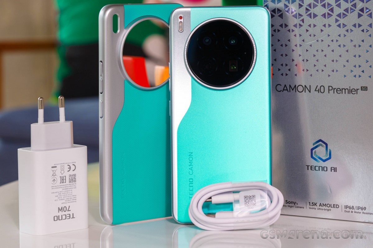 Флагман линейки в лице Tecno Camon 40 Premier