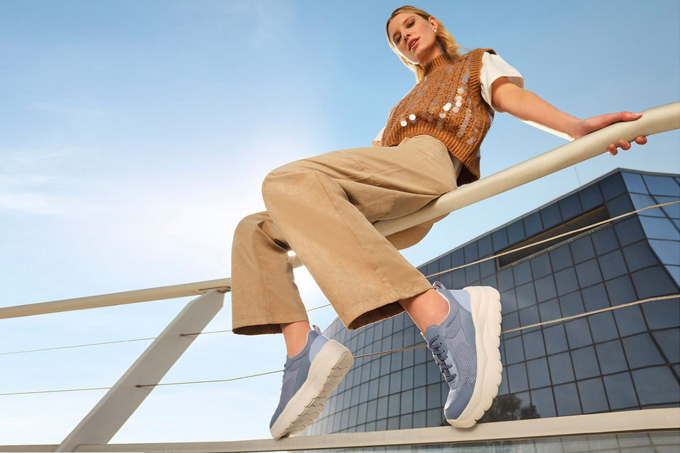 Женские сникеры XTORS/Geox