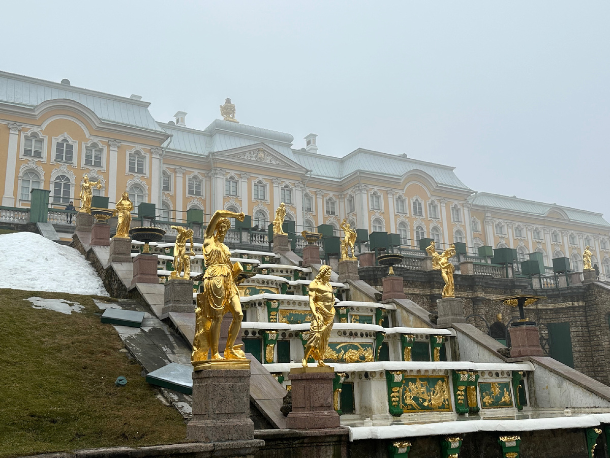 Туманный Петергоф.