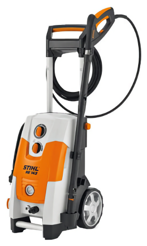 Лично мне такой стиль нравится, минимойка Stihl RE 143 выглядит профессионально