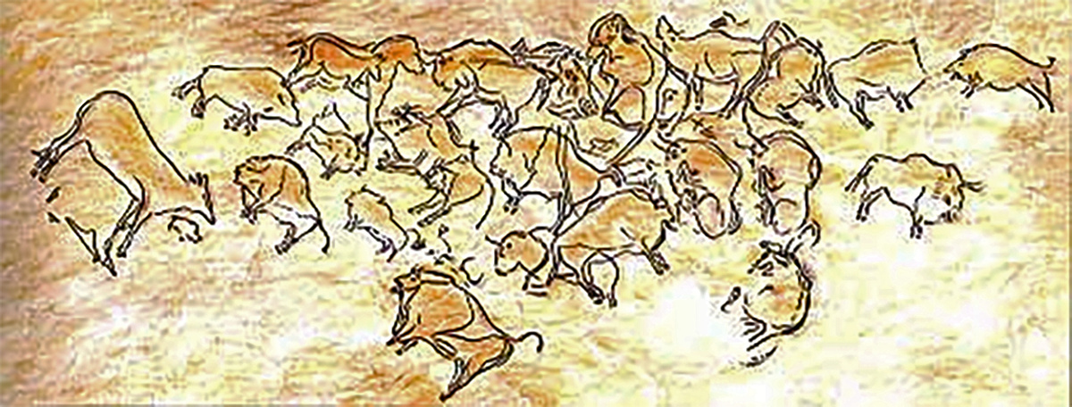 Пещера Альтамира в Сантильяне, прес Сантандер (Испания)