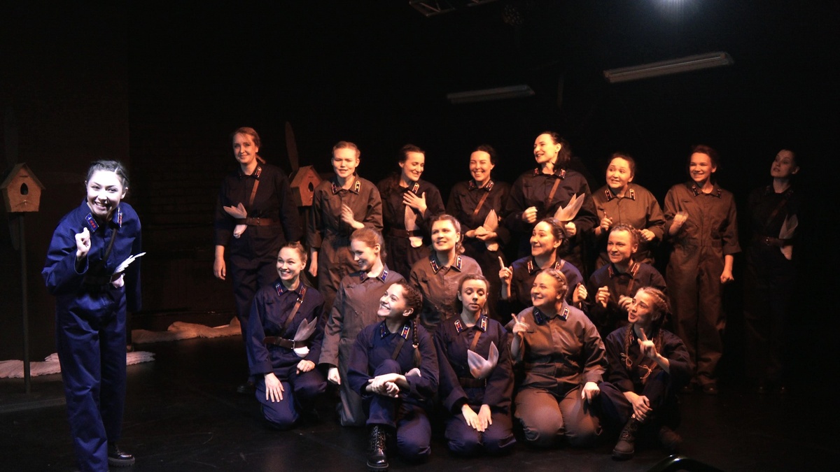    В камерном театре Ханты-Мансийска представили необычную премьеру к юбилею Победы