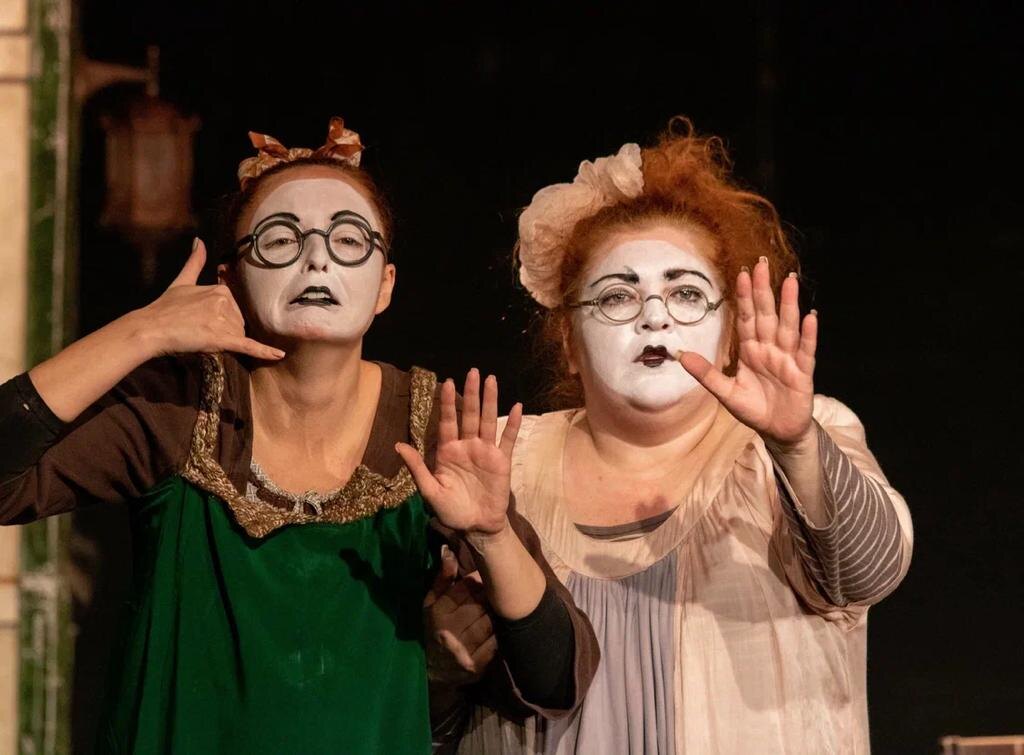 Ольга Аничкова и Виктория Мустафина 