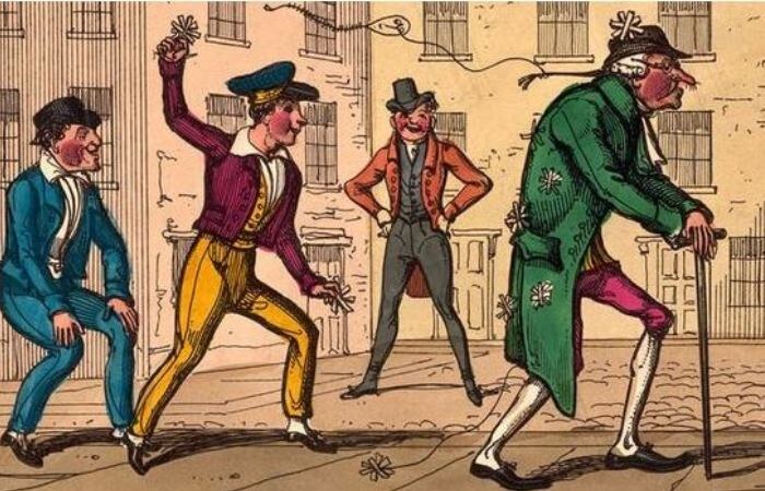 Изображение Дня смеха около 1770 года / Фото: express.co.uk