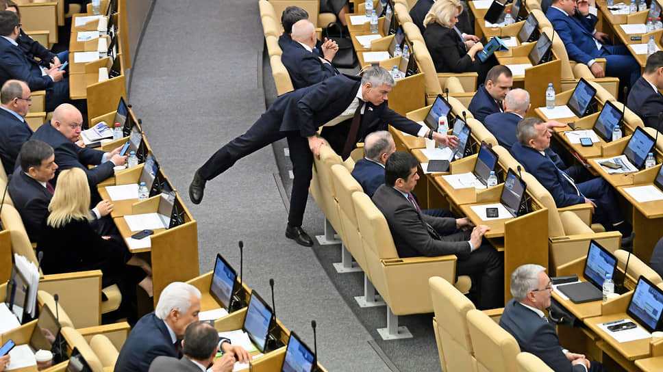 Депутаты на заседании.📷Фото: Дмитрий Духанин / Коммерсантъ