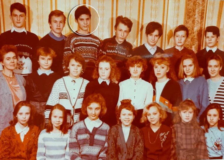 Денис Паслер был лидером среди ребят. Фото предоставлено одноклассниками Дениса Паслера
