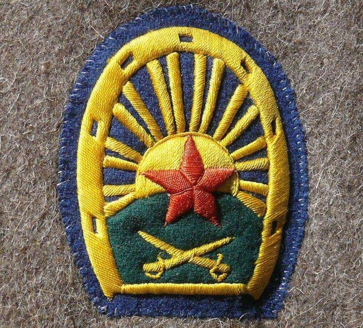 Нарукавный знак кавалерии по Приказу РВСР №322 от 31 января 1922 года