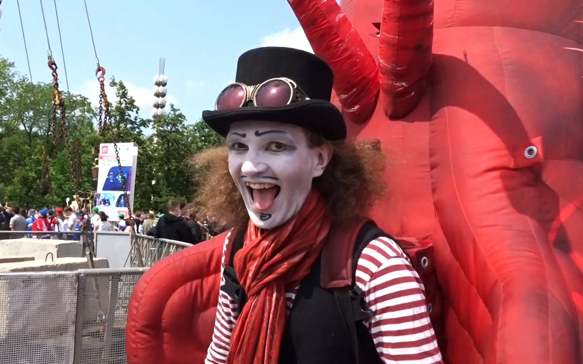 День смеха 1 апреля в Москве