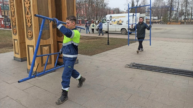    Ворота Русского севера обещают отремонтировать в течение апреля
