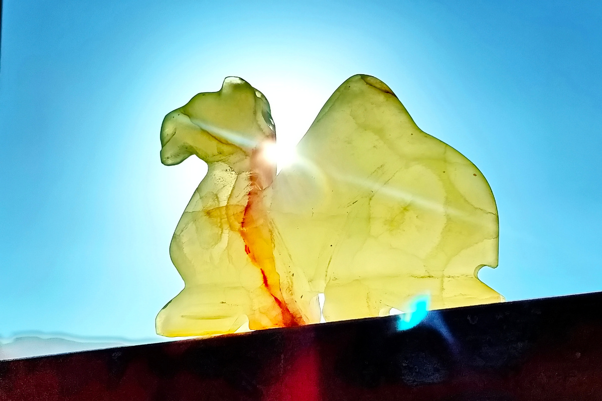 "— Не пей, братец, верблюжонком станешь!" 