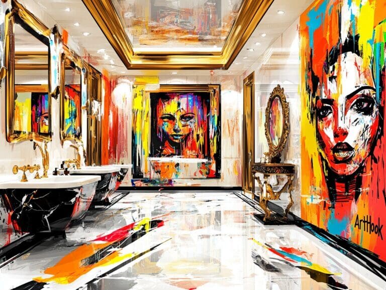    Египетские иероглифы в ванной: создайте уникальную атмосферу роскоши и древности с помощью профессиональной росписи стен Art-Hook.Ru