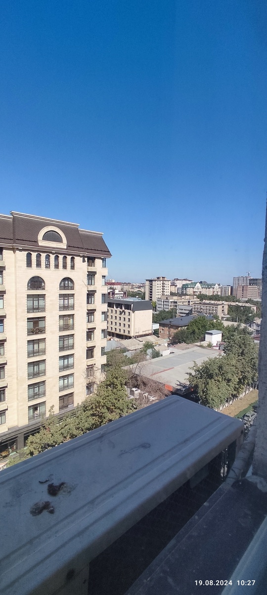 Бишкек. Вид из окна 