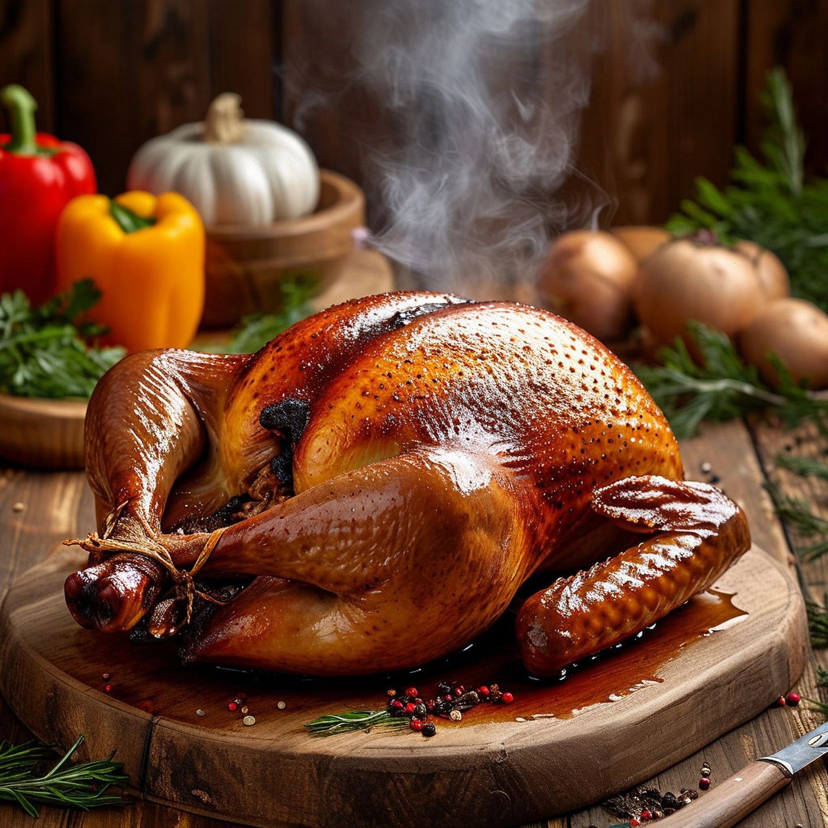 Копченая индейка придется по вкусу не только упрямым овнам