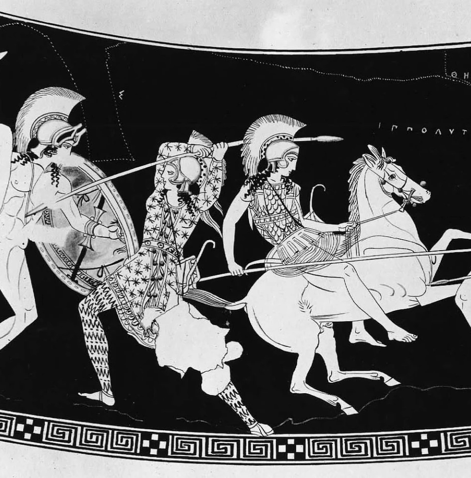 Сражение греков и амазонок