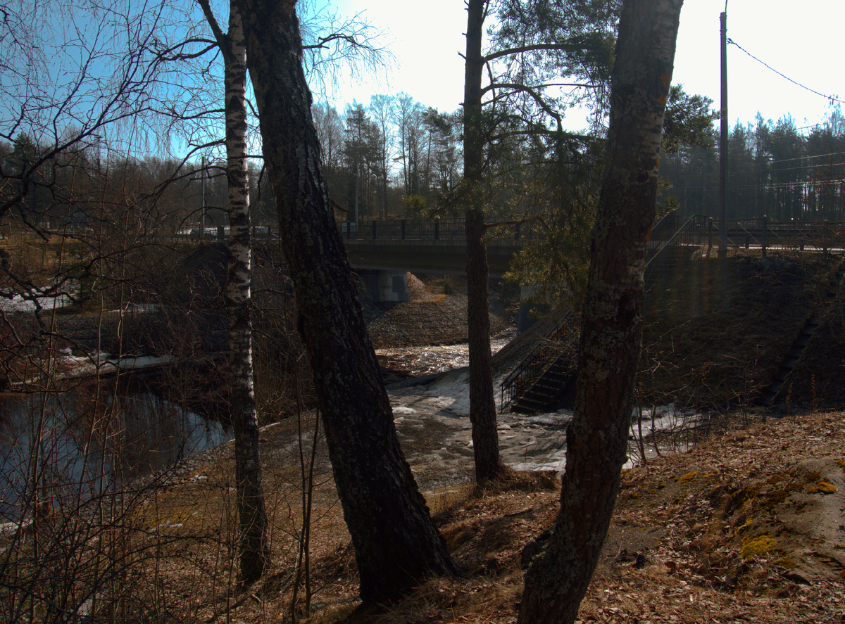 мост через Чёрную речку